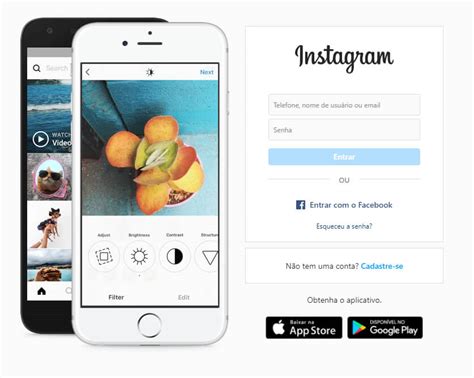 entrar instagram.